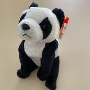 NWT BEANIE BABY - “China” panda bear kept in collectible case